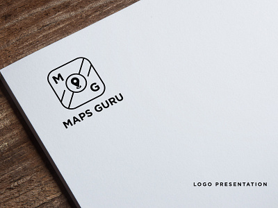 Map Business logo adobe ilustrator icon logo design