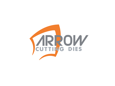 Arrow Logo Design arrow colors design grey logo logotype orange type