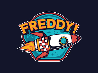 FREDDY! art artwork branding design graphic design illustration logo logo design vector vector art