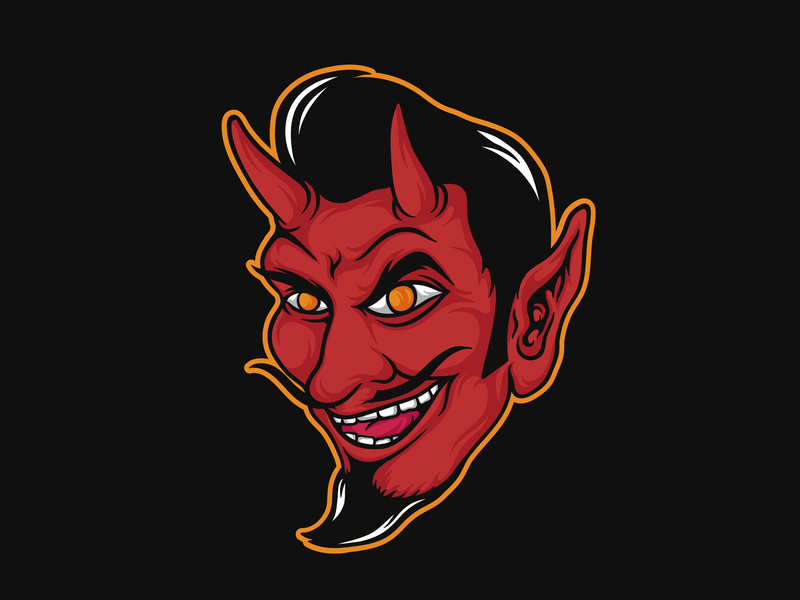 Devil by tumpang tindih on Dribbble