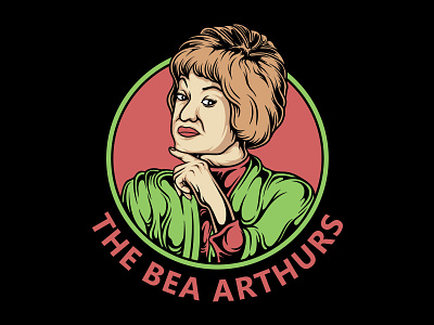 the bea arthurs album cover apparel art artwork design graphic design illustration logo t shirt design vector vector art