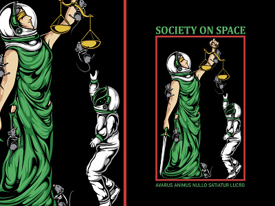 society on space 2 apparel art artwork clothing design graphic design illustration t shirt design vector vector art