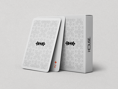 House® Card Deck branding design mockup poker product