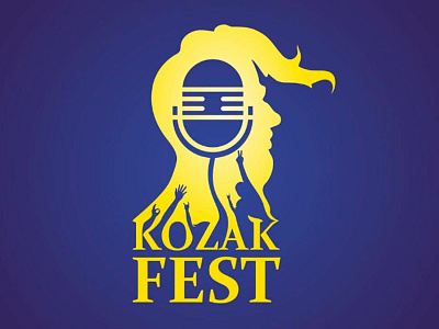 Kozak Fest branding design illustration logo typography vector брендинг вектор дизайн значок иллюстрация логотип типография
