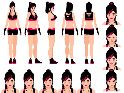Animate cc fitness female character design tutorial 2d animation for beginners 2d animation tutorials 2d character design adobe animate cc 2019 tutorials adobe animate cc 2020 tutorials animate animate cc character rigging catoon animation tutorials character turnarounds flash animation tutorials flash character rigging tutorial flash tutorials layer parenting in animate cc