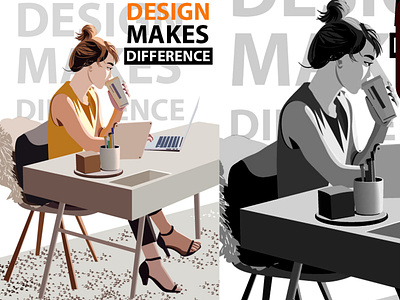 Business girl vector art tutorial adobe illustrator adobe illustrator tutorial art beginners design designers digital art drawing how to illustration illustrator illustrator tutorial photo to cartoon photo to vector process step by step trace photo vector vector art vector drawing