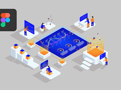 Create Isometric Design  easily in seconds: Figma tutorial