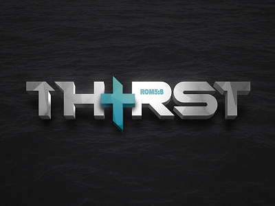 "Thirst" Student Conference Branding Concept 1