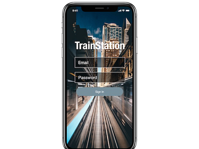 Train Station App