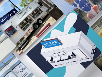 Manolis Retail Store Branding austin branding design food trailer procreate procreate app retail