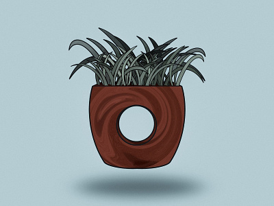 Zen Plant Illustration