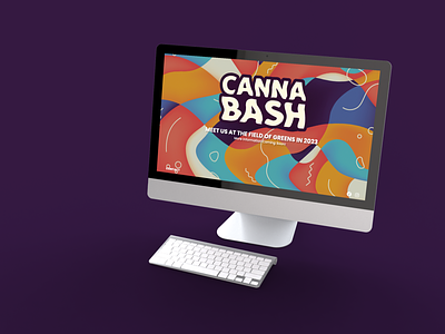 Cannabash Website Homepage branding design website