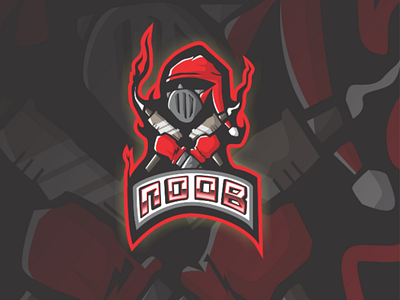 NOOBBB.!!!! e sport fps game illustration logo mascot vector videogame