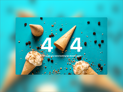 404 branding design ui web design