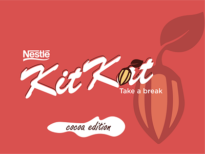 kitkat character clean cool design design designer flat icon identity illustration illustrator inspiration instagram product design typography vector