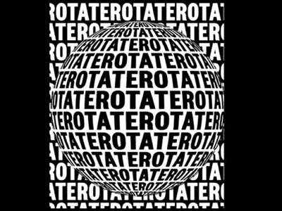 ROTATE kinetictypography type typography
