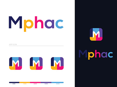 Mphac Logo Design - M Letter Logo
