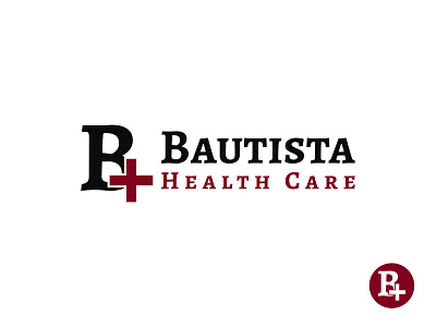 B letter + Healty Care Logo Design