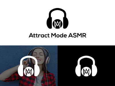 Attract Mode ASMP Logo - Music Logo Design