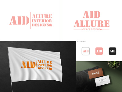 Allure Interior Designs Logo - LOGO BRANDING