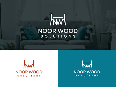 NOOR WOOD SOLUTIONS LOGO animation design logo dribbble furniture furniture logo home furniture home furniture logo illustration logo logo design logo furniture modern furniture logo rakibul62 typography website wood wood furniture wood furniture logo wood logo wooden furniture loog