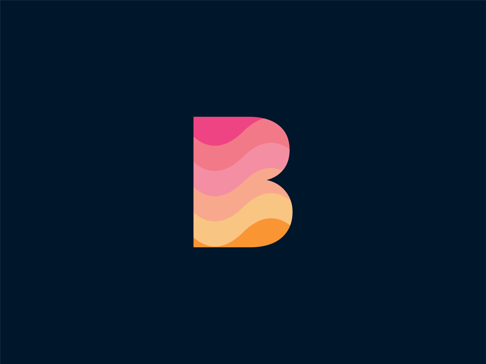 Colorful B Logo - B Colorful Logo - B Logo by Rakibul Hasan🌏 on Dribbble