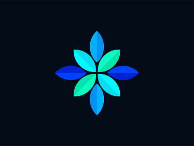 Unsold Modern Flower Logo