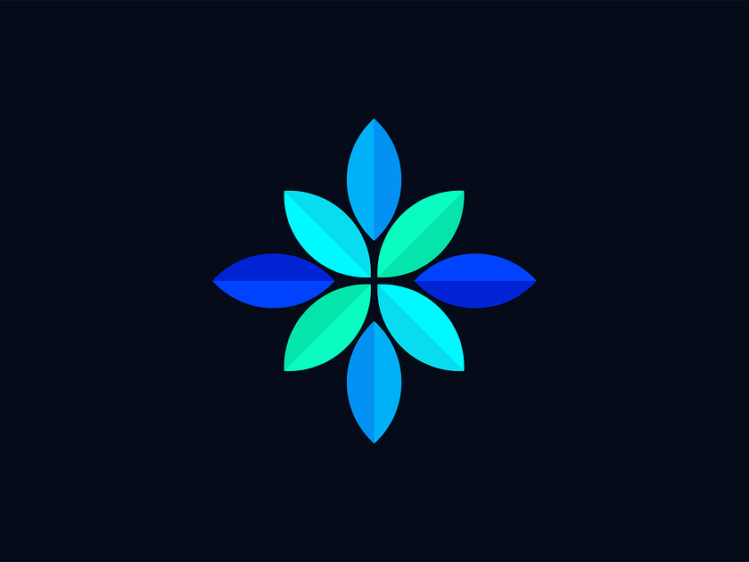 Unsold Modern Flower Logo by Rakibul Hasan🌏 on Dribbble