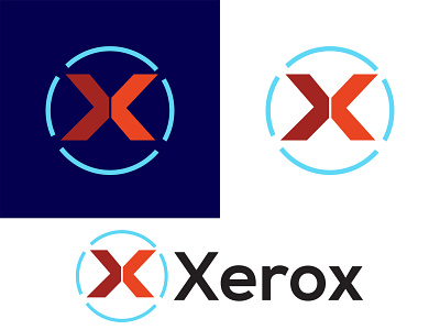 Xerox- brand logo design. x letter logo