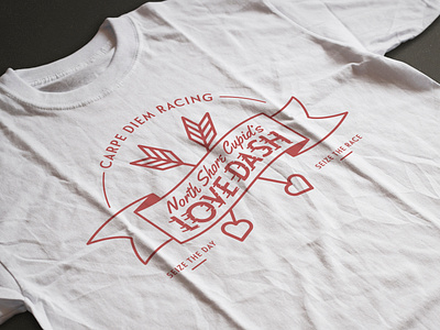 5K T-Shirt Design 5k adobe banner chicago graphic design illustration illustrator logo race runners tshirt design tshirt graphics tshirt mockup typography valentines day vector