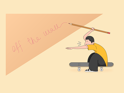 off the wall illustration