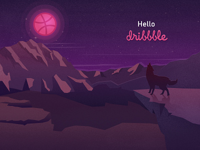 hello Dribbble 插图