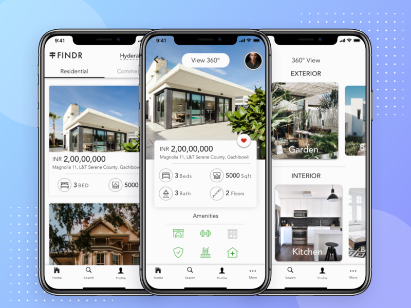 Real Estate App By Vamsee Karanam On Dribbble