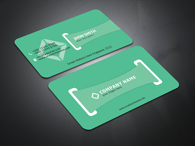 21 agency brand identity branding business card business card design card clean corporate creative design designs dribbble horizontal logo minimal sample simple ui uiux