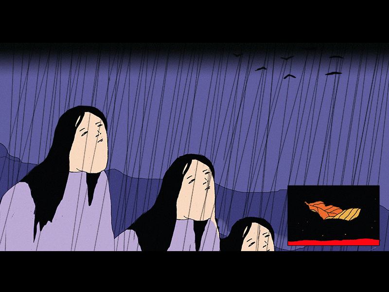 rain animated gif animation animation 2d draw illustration