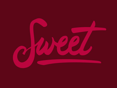 Sweet by Nick Matej on Dribbble