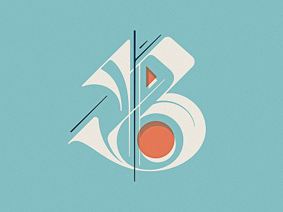 36 Days of Type - B 36daysoftype b capital dropcap illustration letter lettering type typography vector
