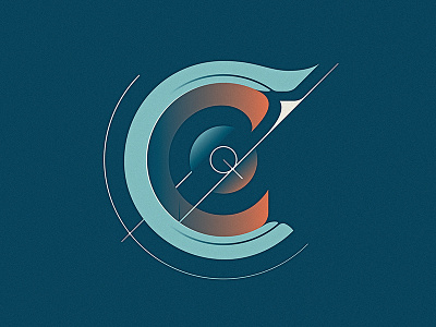 36 Days of Type - C 36daysoftype c capital dropcap illustration letter lettering type typography vector