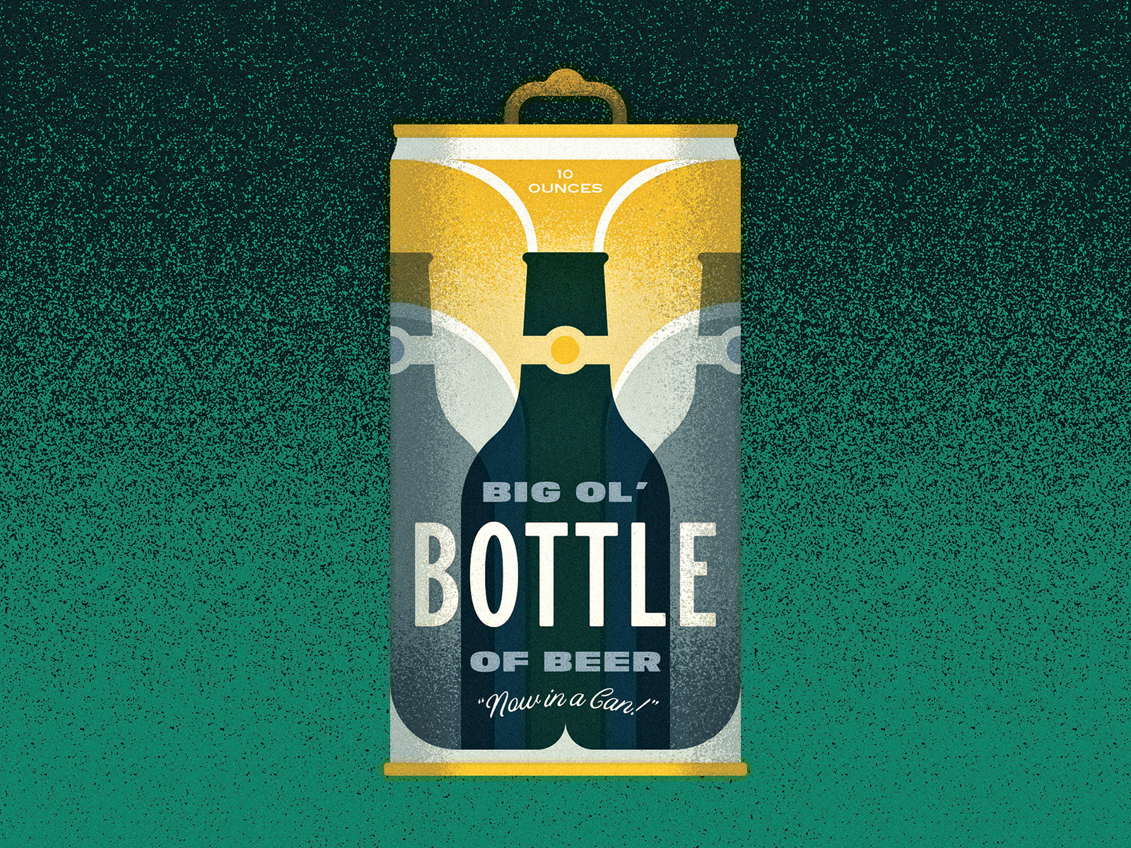 18/31 - Bottle alcohol beer bottle can illustration illustrator inktober inktober 2018 label texture vectober vector