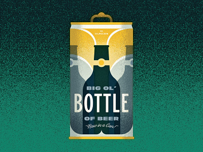 18/31 - Bottle alcohol beer bottle can illustration illustrator inktober inktober 2018 label texture vectober vector