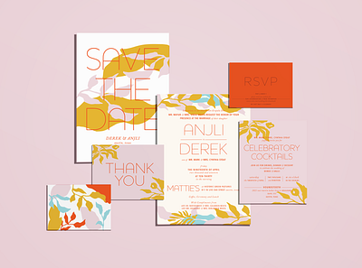 Marigold Paper branding design stationery