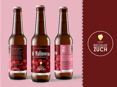 ,,Zuch'' Beer Label Design beer beer branding design illustration photoshop