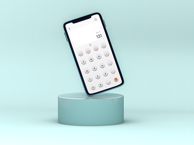 daily ui 04 - calculator mock up daily ui dailylogochallenge dailyui dailyui004 design interaction interaction design ui ui design uidesign uiux ux ux design visual design