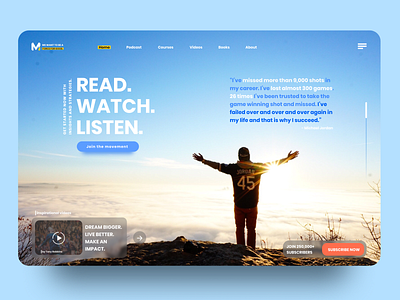 self help | landing page