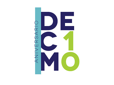 Logo Aniversario 10 anniversary decimo logo ten