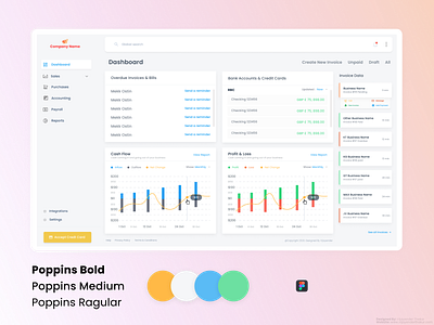 SaaS Dashboard 2020 design 2020 trends accounting services branding clean design dashboard ui design2020 invoice design product design saas app saas design software dashboard software design