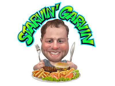 Caricatures of STARVIN  GARVIN