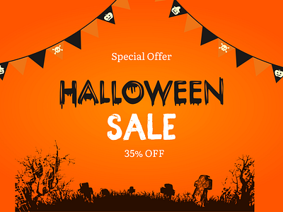 Halloween Discounts halloween joomla responsive template templatemonster