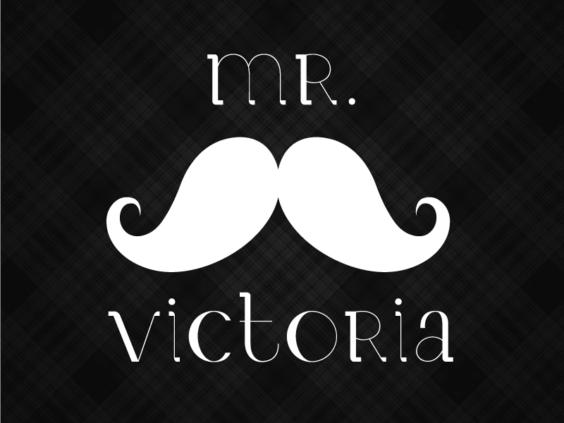 Mr. Victoria Typeface design display font handdrawn icon illustration moustache script typeface unicase vector