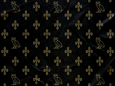 Drake - OVO Pattern 6 god drake drizzy ovo owl pattern raptors six the six toronto toronto raptors